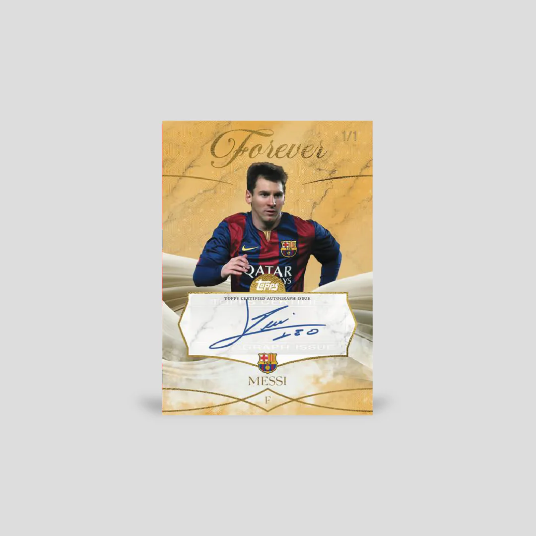 2025-26 Topps Soccer Barcelona Forever Hobby Box - Image 3