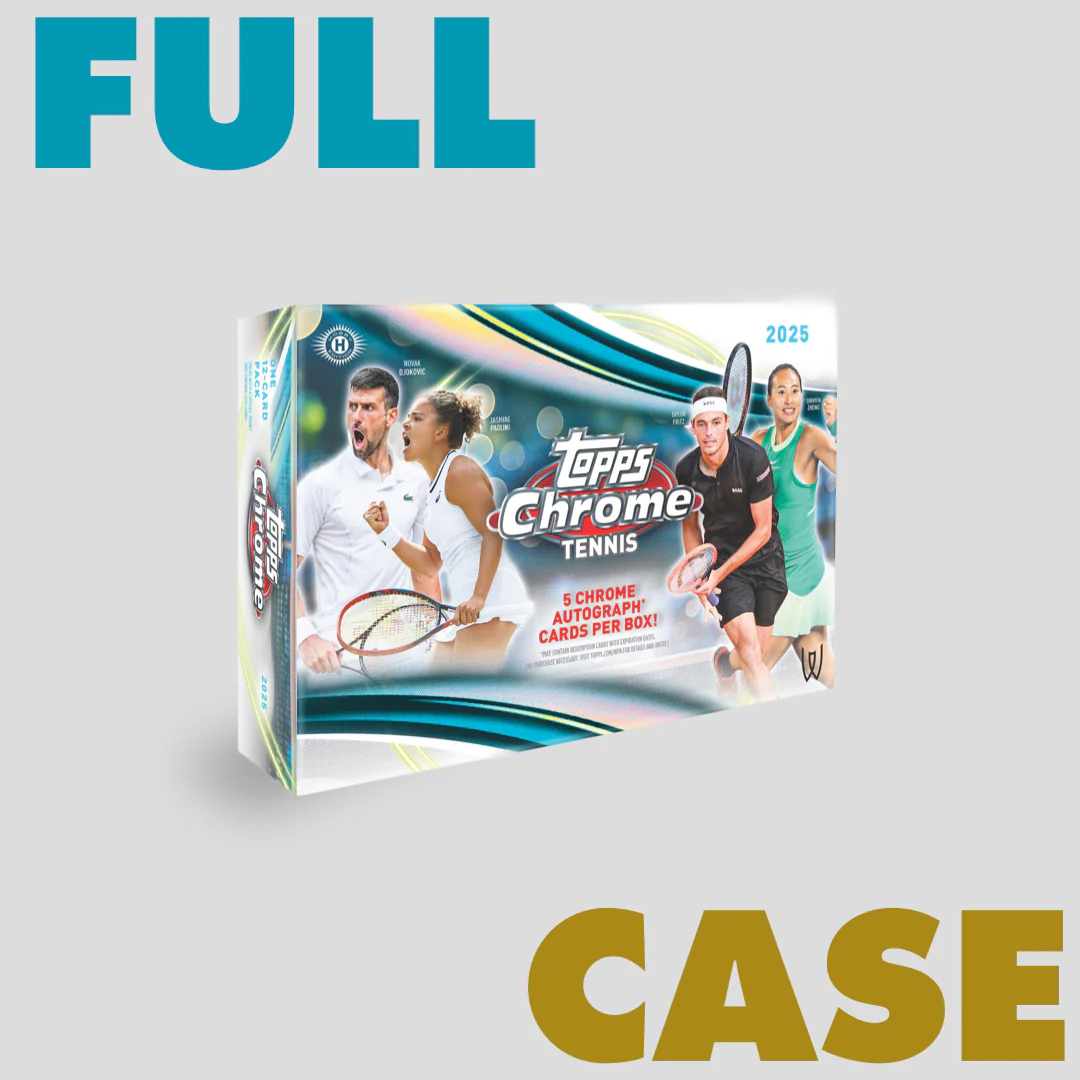 2025 Topps Chrome Tennis Breakers Delight Box - Image 6